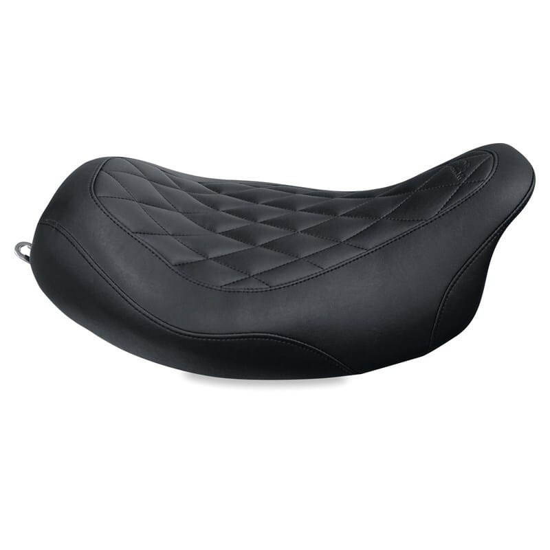 Mustang Motorcycle — Solo Diamond Stitch, 14" W front, 11.5" W rear