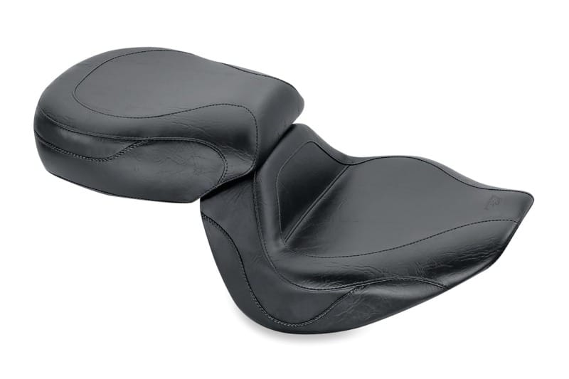Mustang Motorcycle — Mustang 02-03 Yamaha Road Star Warrior 1700 Sport Touring 1PC Seat - Black
