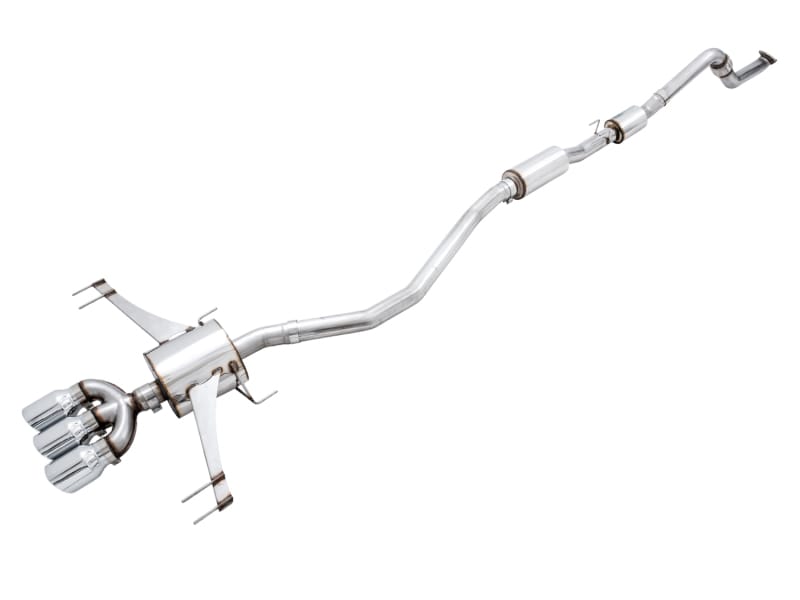 AWE Tuning — AWE Touring Edition for FK8 CTR (includes Front Pipe and DualPhase Mid Pipe)