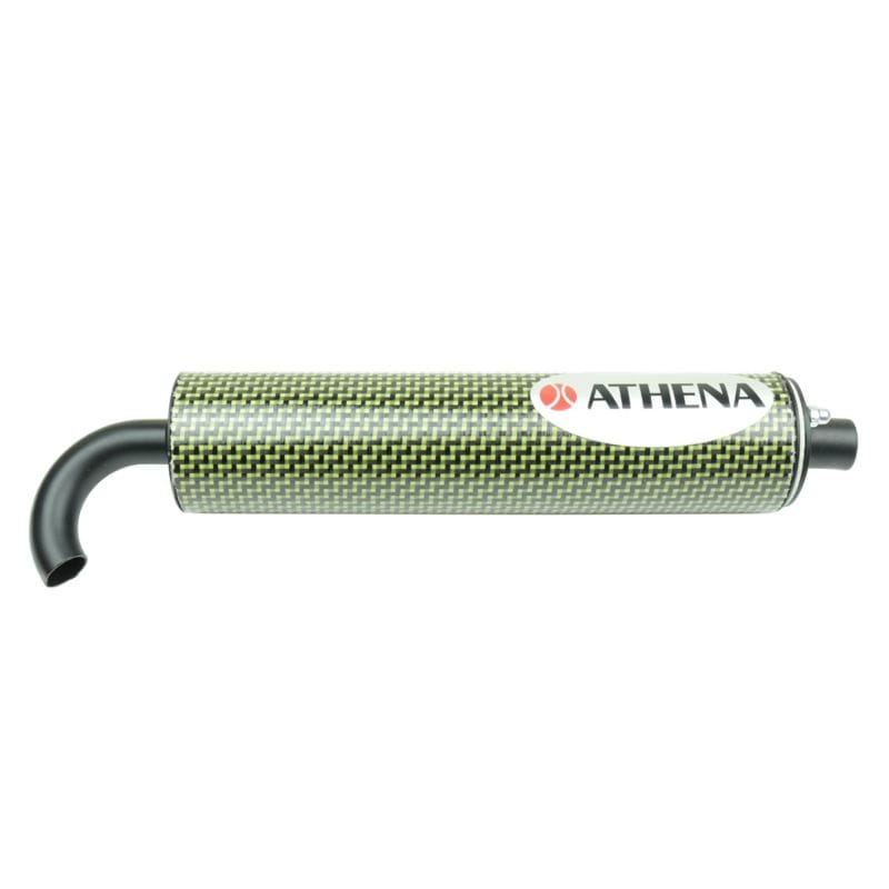 Athena — Athena Agrale 50 Carbon Silencer 60x250mm w/Internal Mouth Bore 20mm per 50-80cc