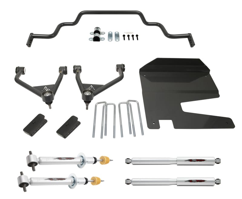 Belltech — 4 INCH LIFT KIT | FRONT AND REAR TRAIL PERFORMANCE STRUTS/SHOCKS - 150212TPS
4" Lift Kit Inc. Front and Rear Trail Performance Struts/Shocks