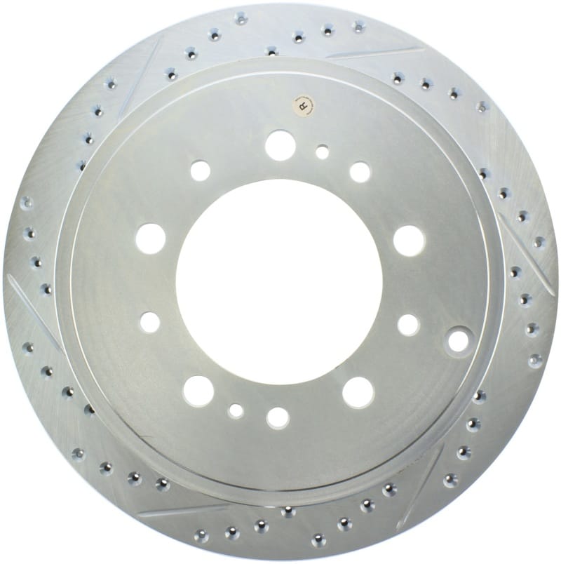 Stoptech — StopTech Select Sport Drilled and Slotted Brake Rotor; Rear Right