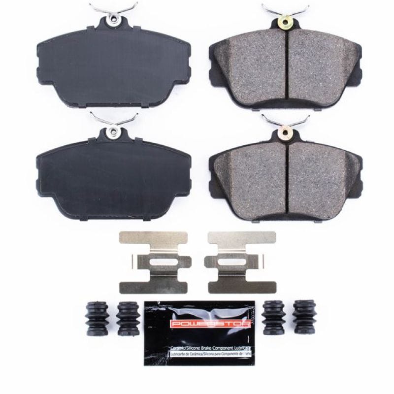 PowerStop — PowerStop - Z23 Daily Driver Carbon-Fiber Ceramic Brake Pads with Hardware Kit