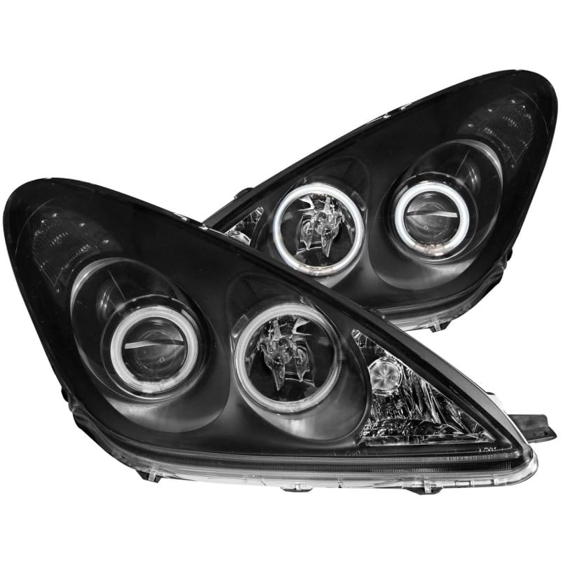 ANZO — ANZO 2002-2003 Lexus Es300 Projector Headlights w/ Halo Black
Head Light Set
HdLtSet