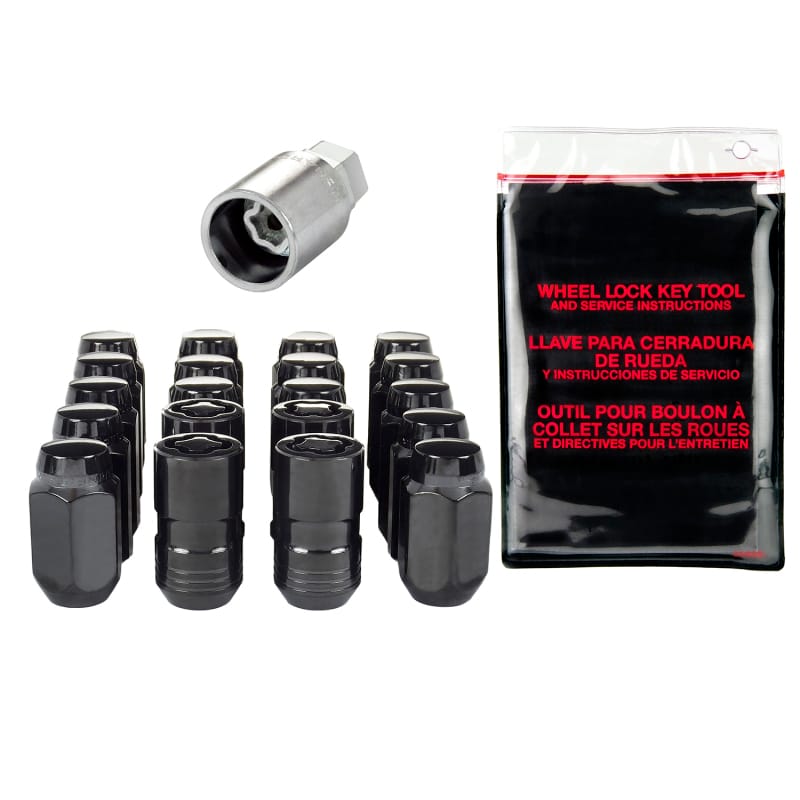 McGard — Cone Seat Exposed Style Wheel Installation Kit-Black