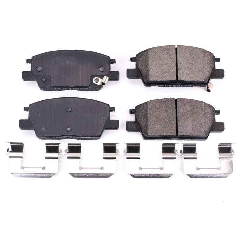 PowerStop — PowerStop - Z17 Low-Dust Ceramic Brake Pads with Hardware