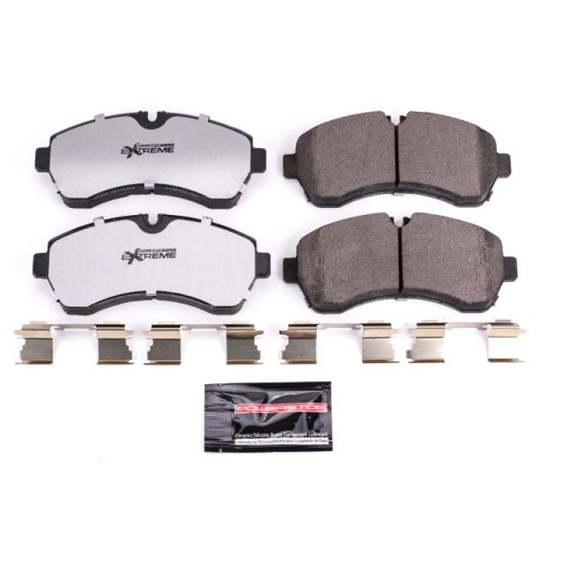 PowerStop — PowerStop - Z36 Truck and SUV Carbon-Fiber Ceramic Brake Pads with Hardware Kit