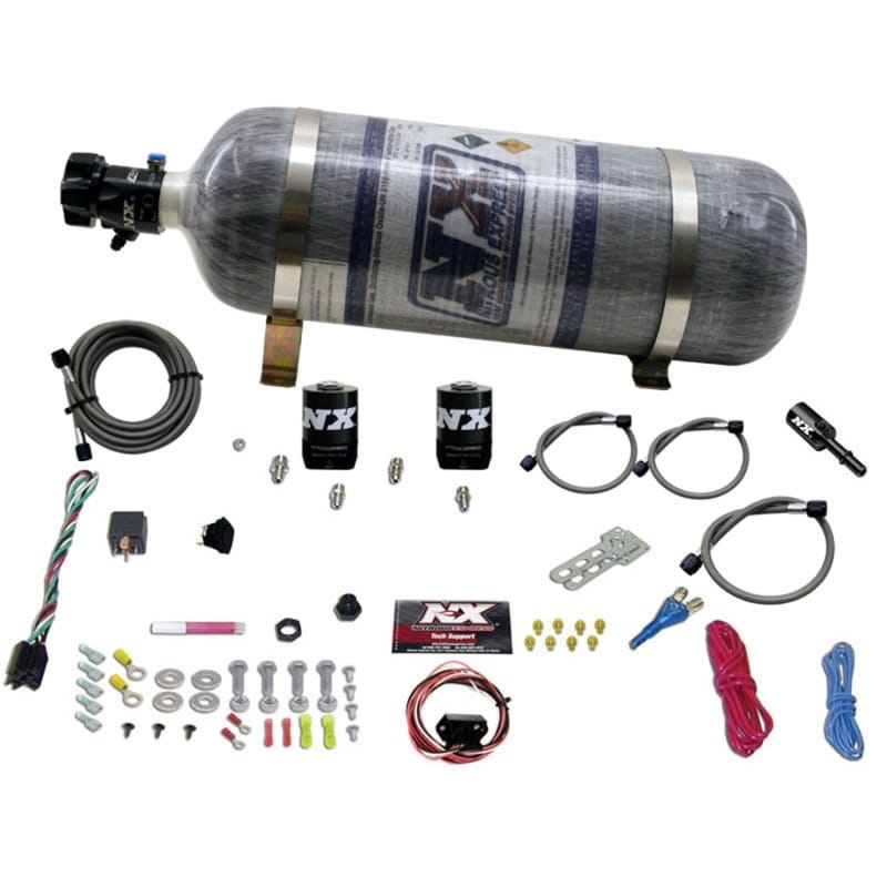 Nitrous Express — 5.0 COYOTE SINGLE NOZZLE SYSTEM (35-150HP) W/ COMPOSITE BOTTLE
Nitrous Oxide Injection System Kit