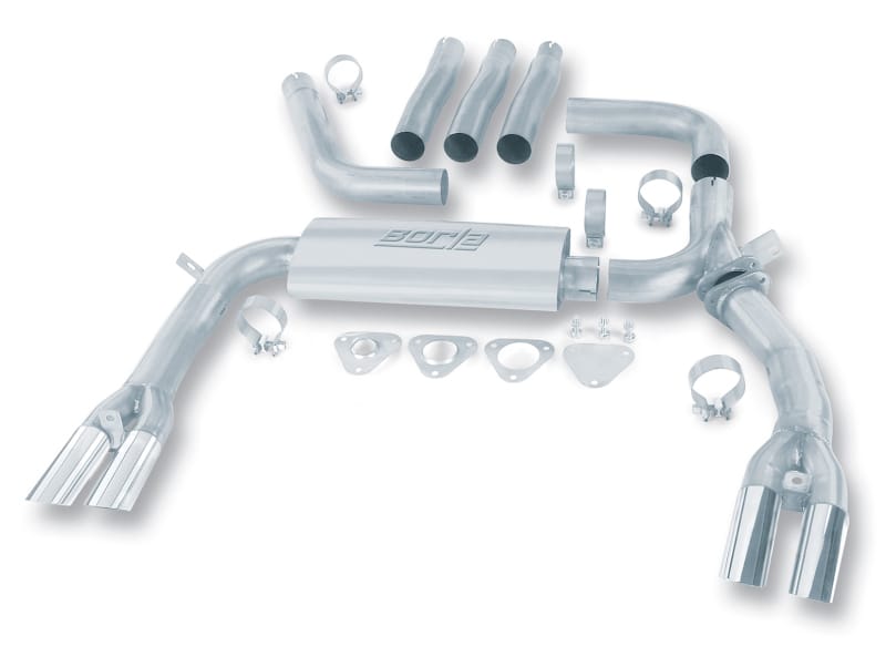 Borla — Cat-Back Exhaust System - Adjustable SPL
S-Type; Cat-Back Adj. System 