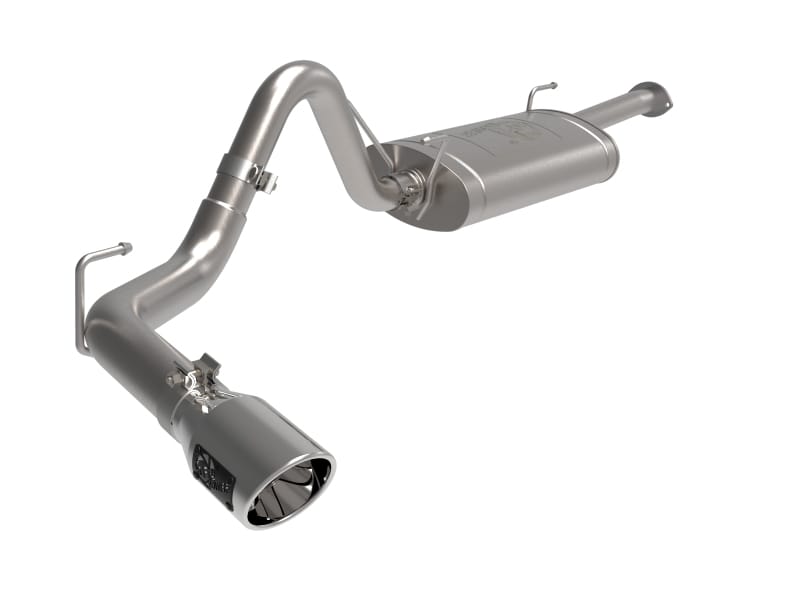 aFe — Apollo GT Series 2-1/2 IN to 3 IN 409 SS Cat-Back Exhaust System w/ Polish Tip