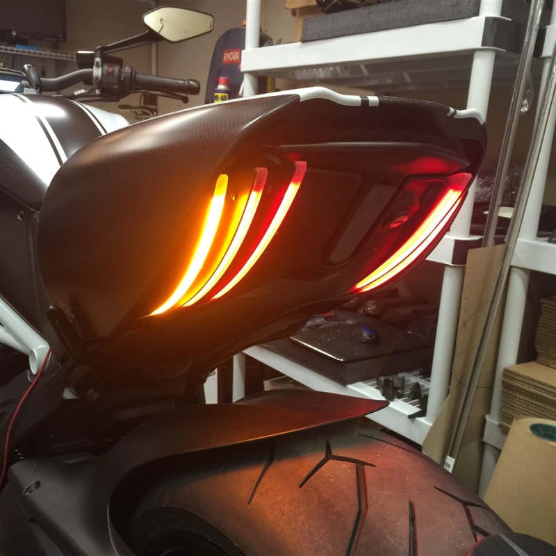 New Rage Cycles — New Rage Cycles 10-19 Ducati Diavel Rear Turn Signals