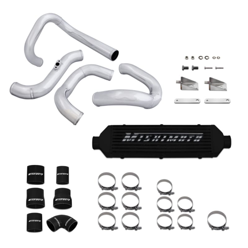 Mishimoto — Intercooler Kit, Black/Silver, fits Hyundai Genesis 2.0T 2010-2012
Hyundai Genesis Turbo Intercooler & Piping Kit