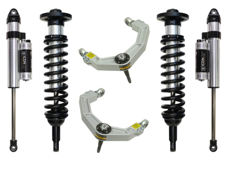 ICON — 04-08 FORD F150 2WD 0-2.63" STAGE 4 SUSPENSION SYSTEM W BILLET UCA