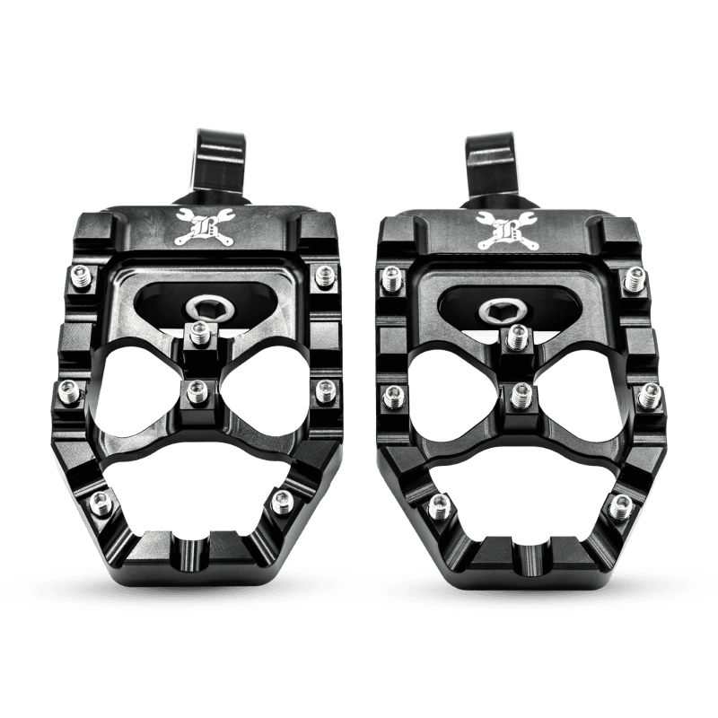 Burly Brand — Burly Brand 97-22 Sportster/Dyna MX-Evolution Pegs - Black