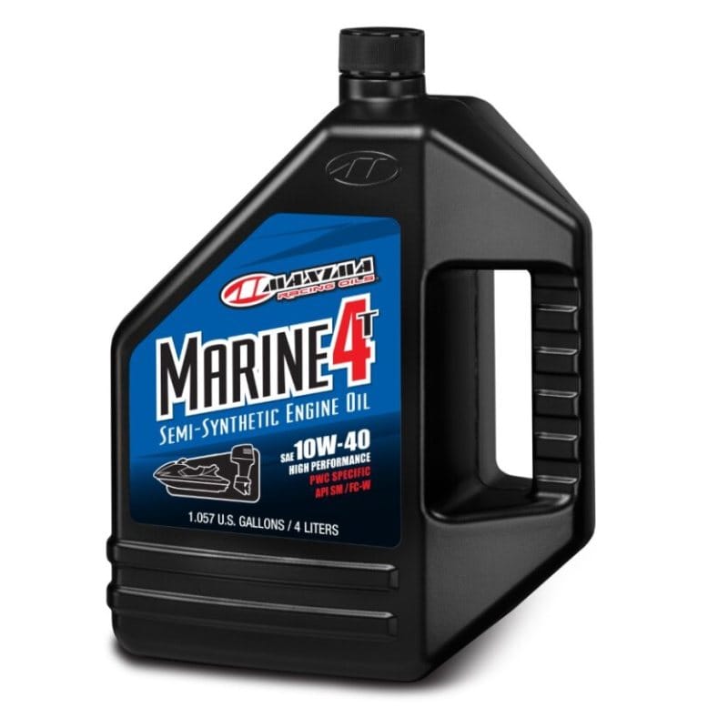 Maxima — Maxima Marine 4T Synthetic Blend 10W40 Engine Oil - 4L