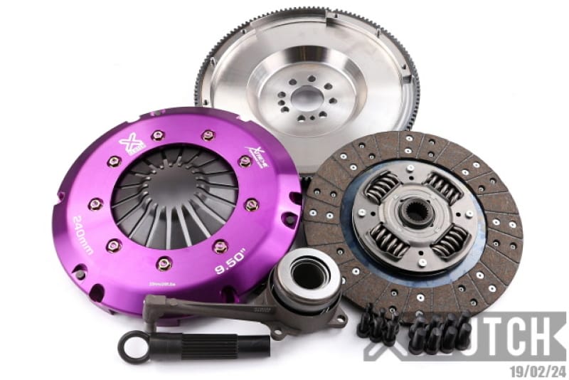 XCLUTCH — Clutch Kit Inc Flywheel + HRB; Stage 1  Single Sprung Organic Disc