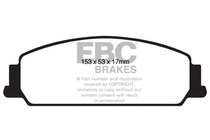 EBC — Ultimax OEM Replacement Brake Pads