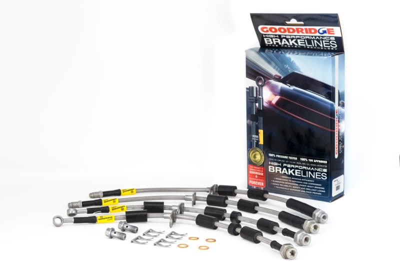 Goodridge — G-STOP SS Braided Brake Line Kit