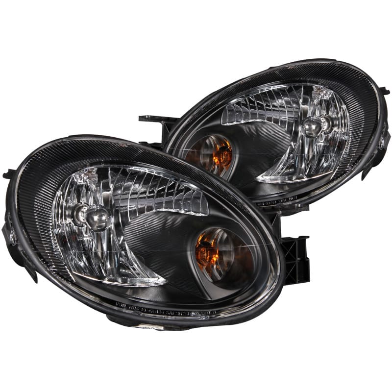 ANZO — ANZO 2003-2005 Dodge Neon Crystal Headlights Black
Head Light Set
HdLtSet