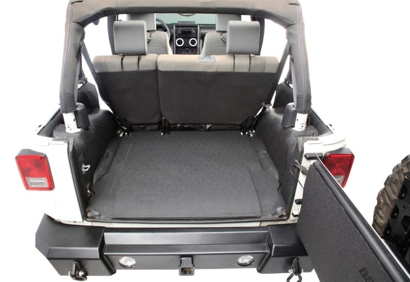 BedRug — JEEP BEDTRED 07-10 JEEP JK 2DR REAR 5PC CARGO KIT (INC TLGTE/TUB LINER)
