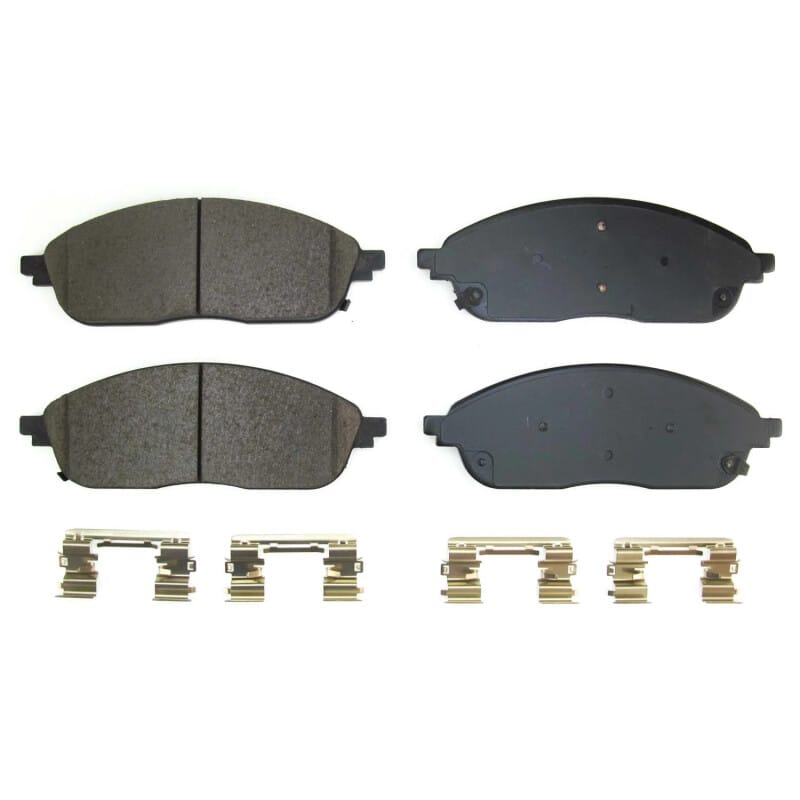 PowerStop — PowerStop - Z17 Low-Dust Ceramic Brake Pads with Hardware