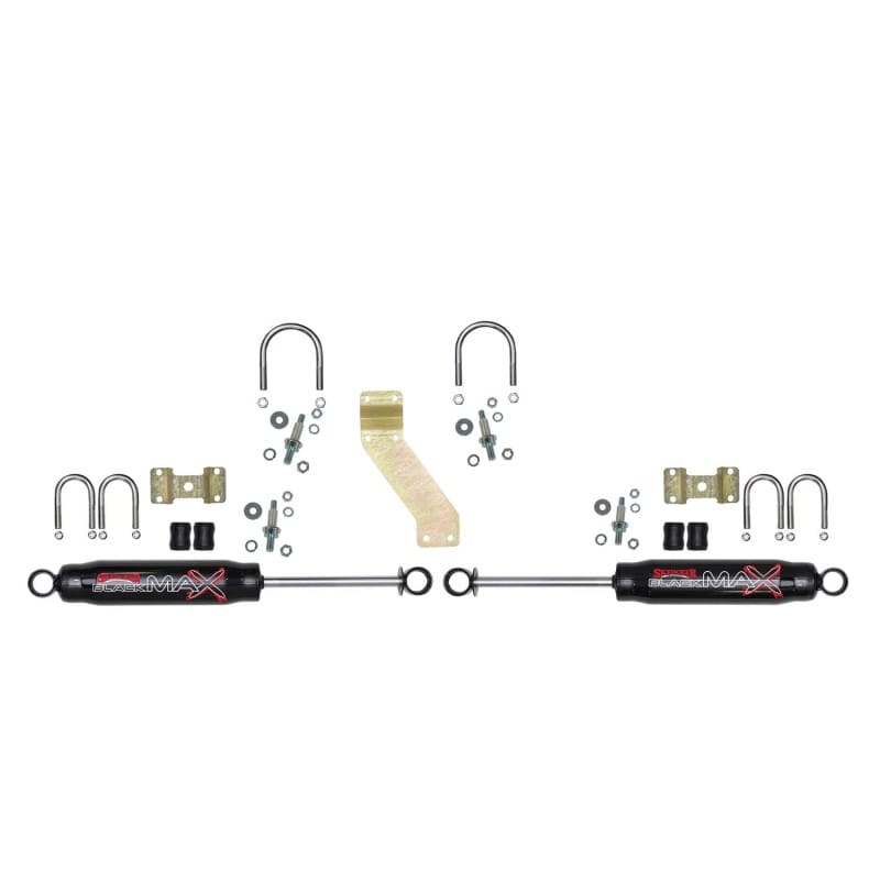 Skyjacker — Black MAX Dual Stabilizer Kit With Black Cylinders.