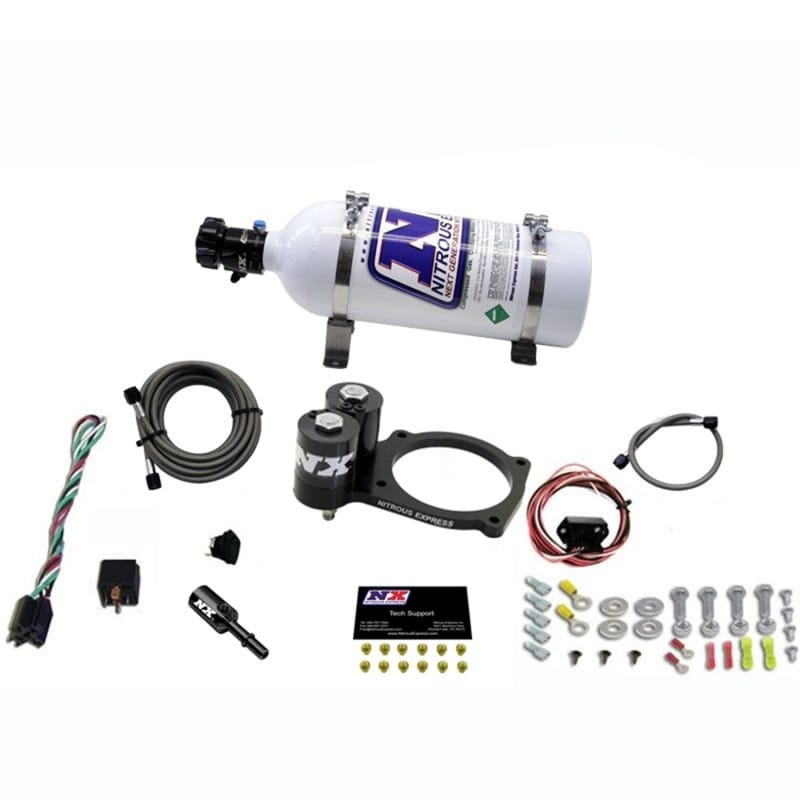 Nitrous Express — Dodge Hellcat Nitrous Plate System w/ 5lb bottle
Nitrous Oxide Injection System Kit