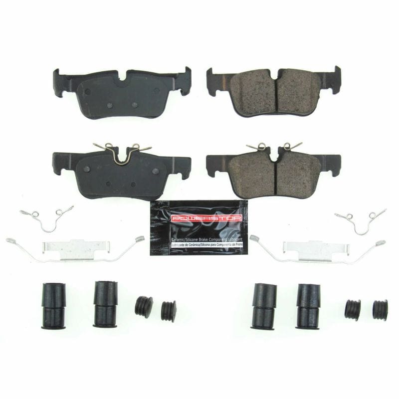 PowerStop — PowerStop - Z23 Daily Driver Carbon-Fiber Ceramic Brake Pads with Hardware Kit