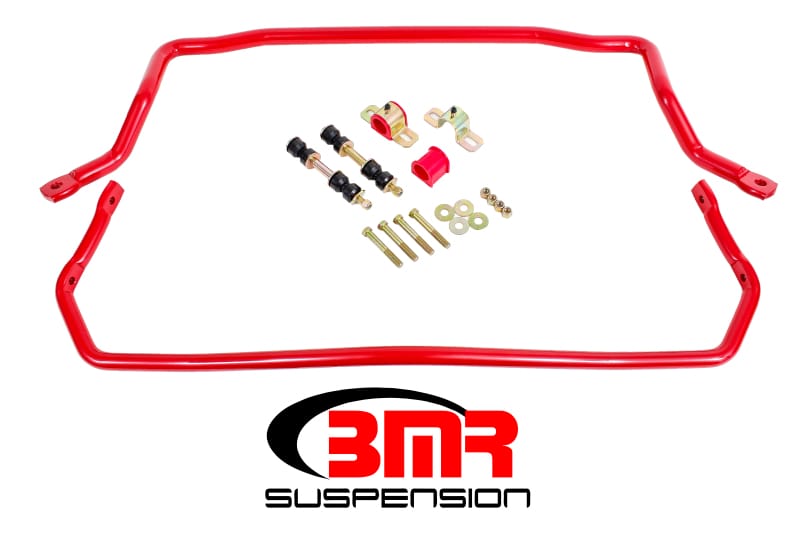 BMR Suspension — Sway Bar Kit With Bushings, Front (SB020) And Rear (SB021)