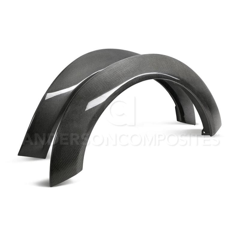Anderson Composites — Anderson Composites 2018 Dodge Demon Wide Body Fender Flares (Front)