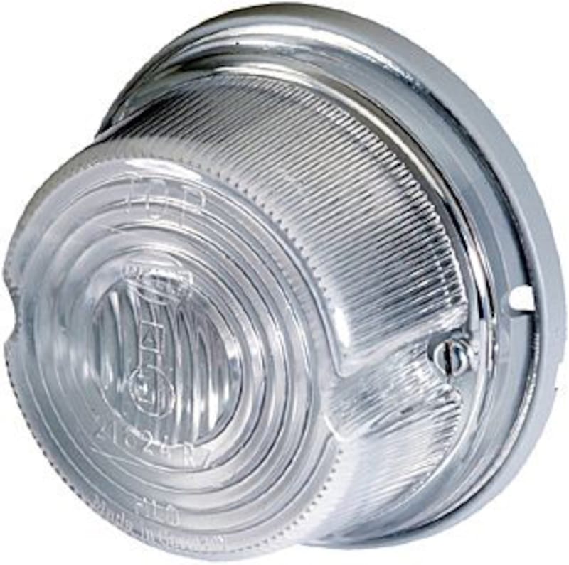 Hella — Hella 1259 White Side Marker Lamp w/ Chrome Base
SOE SIGNAL LIGHTING