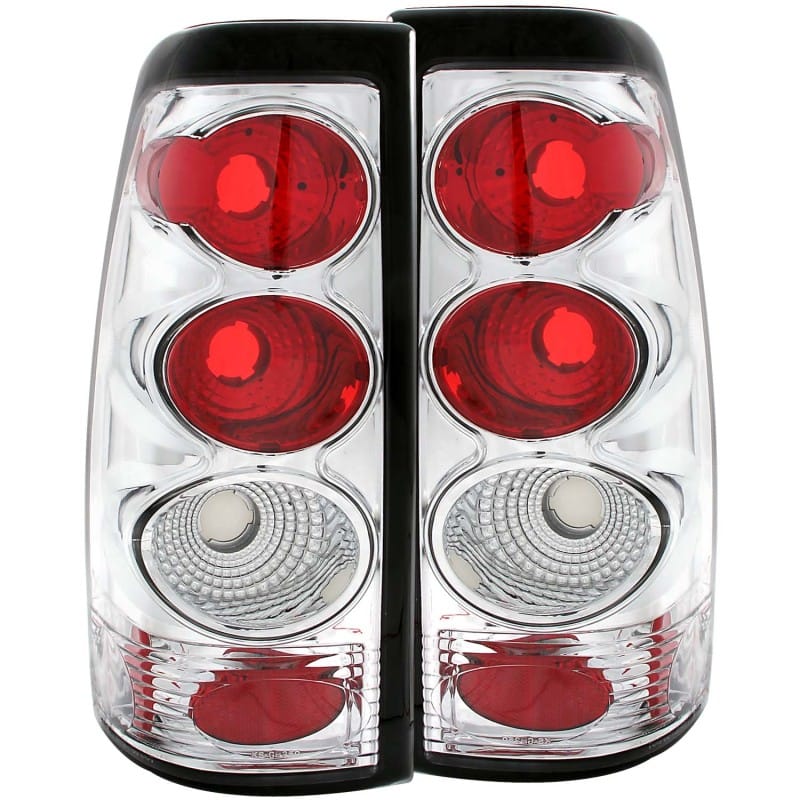 ANZO — ANZO 1999-2002 Chevrolet Silverado 1500 Taillights Chrome
TailLightSet