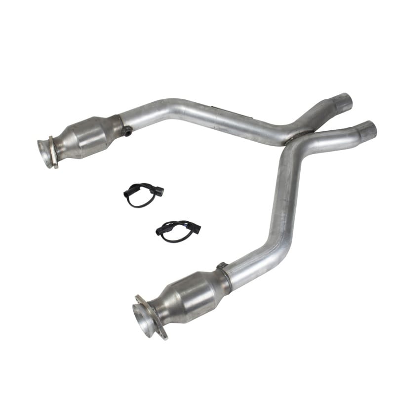 BBK — 2011-2014 MUSTANG V6 SHORT MID X PIPE WITH CONVERTERS
High-Flow Short Mid X-Pipe Assembly