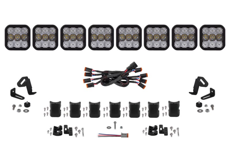 Diode Dynamics — Pod light featuring advanced TIR optics for high efficiency and focus.