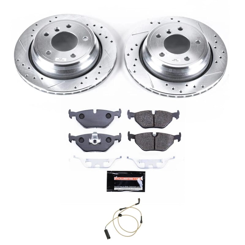 PowerStop — Track Day High-Performance Brake Pad and Rotor Kit