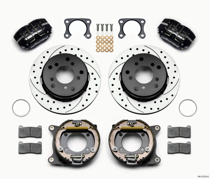 Wilwood — KIT,REAR,DISC/DRUM,BIG FORD,2.00 OFFSET 1 PC,5x5.50 BC,12.19 ROTOR,SRP