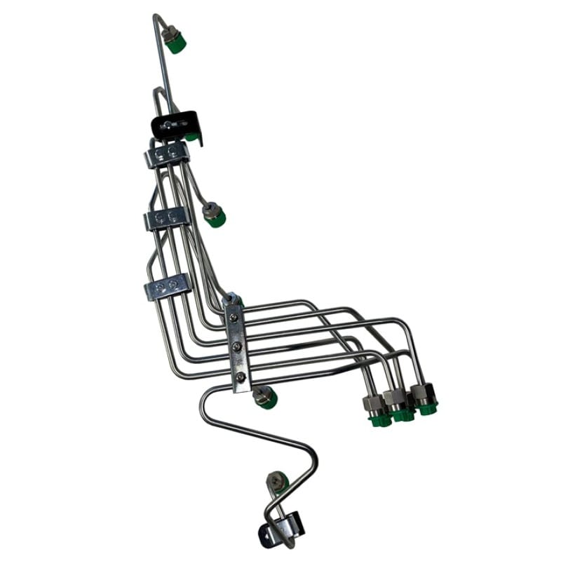 Industrial Injection — Industrial Injection VP44 Stock Fuel Line Kit w/Clamps - Mild Steel