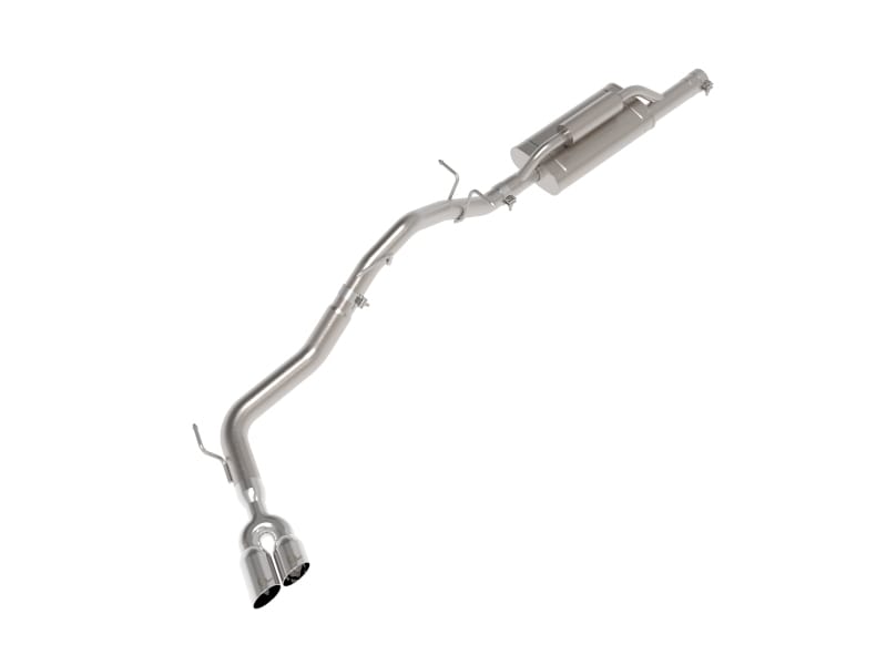 aFe — Vulcan Series 2-1/2 IN to 3 IN Stainless Steel Cat-Back Exhaust System Polishe