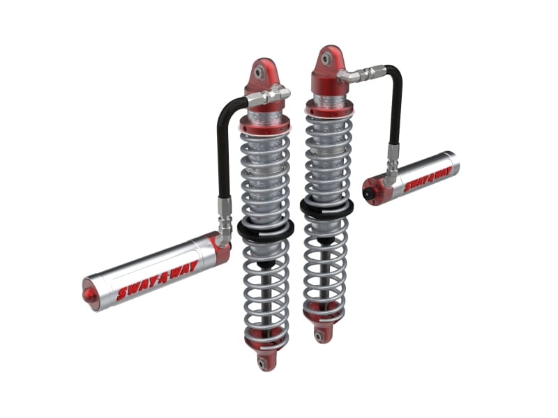aFe — Sway-A-Way 2.5 Front Coilover Kit w/ Remote Reservoirs and Compression Adjuste