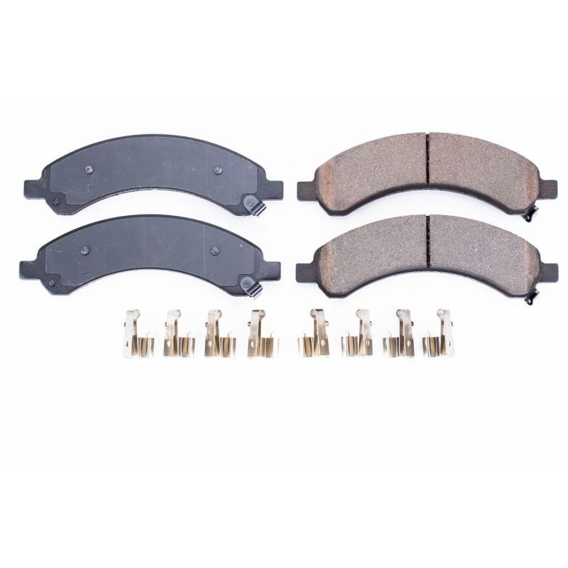 PowerStop — PowerStop - Z17 Low-Dust Ceramic Brake Pads with Hardware