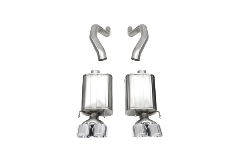 CORSA Performance — 3.0in. Axle-Back Dual Rear Exit with Twin 4.5in. Polished Pro Series Tips
