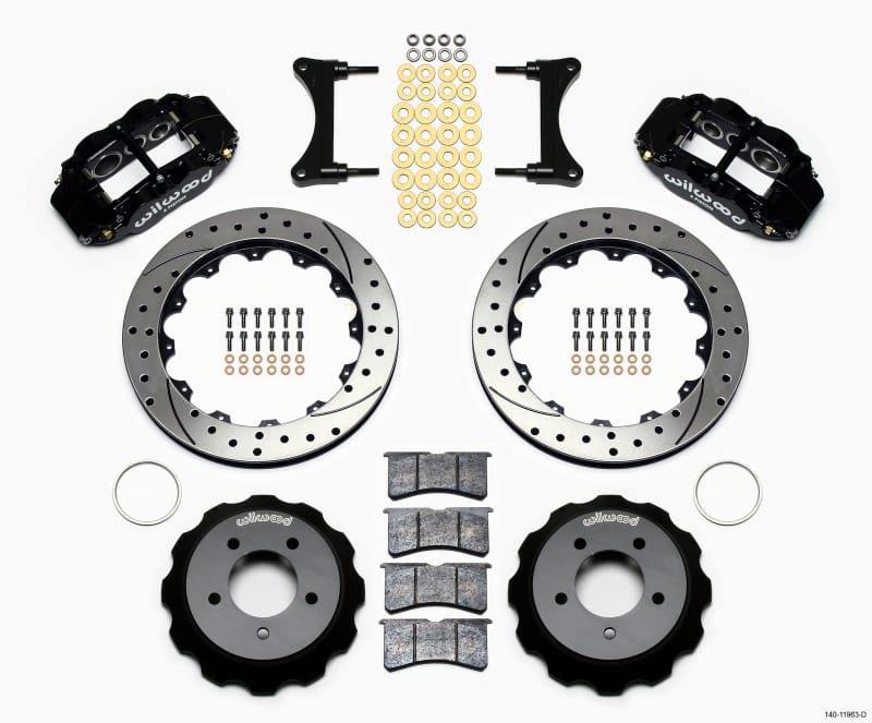 Wilwood — KIT,FRONT,MAZDA RX7,93-96,1.10 VENTED,12.88 ROTOR,DRILLED
