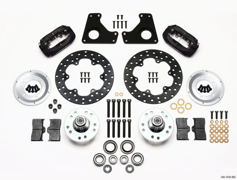 Wilwood — KIT,DRAG,FRONT,GM,G BODY 80-87,MD,FORGED HUB,10.75,DRILL,ANO