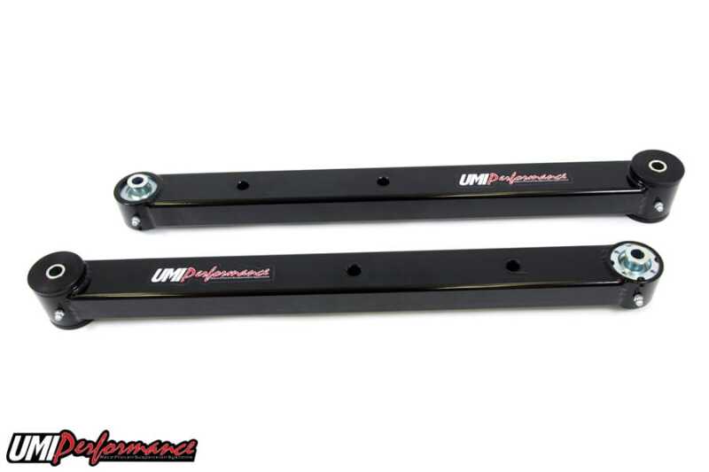 UMI Performance — 4041 - 1964-1972 A-Body Boxed Lower Control Arms- Poly/Roto-Joint