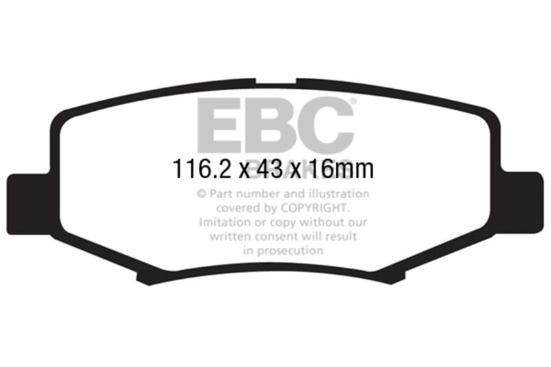 EBC — Yellowstuff Street And Track Brake Pads