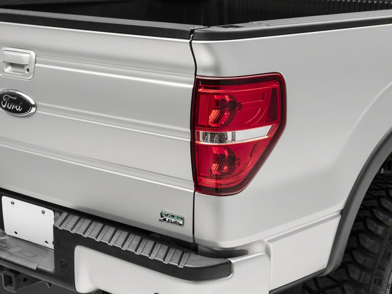 Raxiom — Raxiom 09-14 Ford F-150 Styleside Tail Lights- Chrome Housing - Red/Clear Lens
Lights