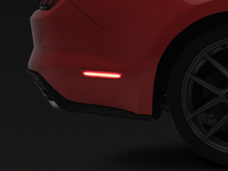 Raxiom — Raxiom 15-23 Ford Mustang Axial Series LED Side Marker Lights Rear- Red
Lights