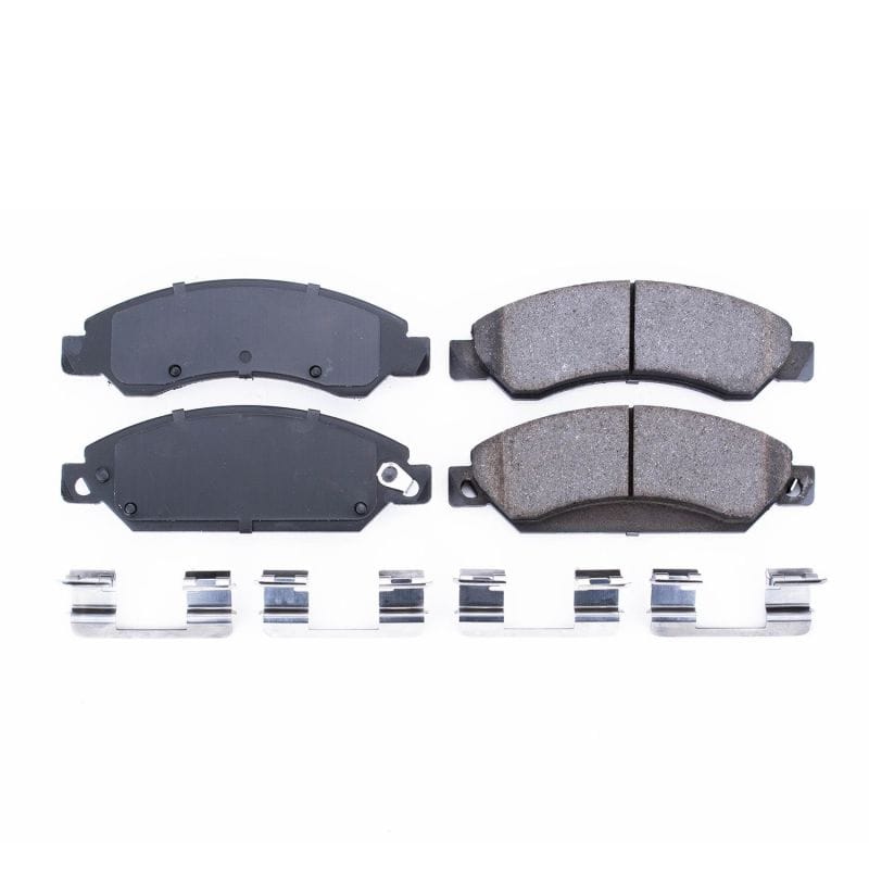 PowerStop — PowerStop - Z17 Low-Dust Ceramic Brake Pads with Hardware