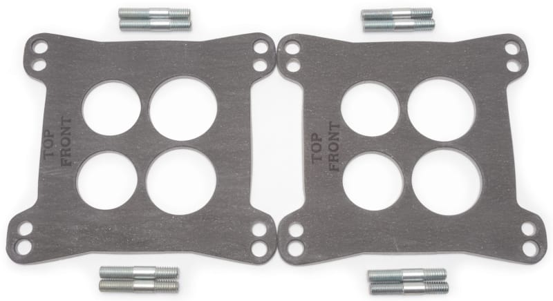 Edelbrock — Heat Insulator Gaskets for Edelbrock Dual-Quad Manifolds - 0.125" Thick (Qty 2)
Carburetor Heat Insulator Gasket