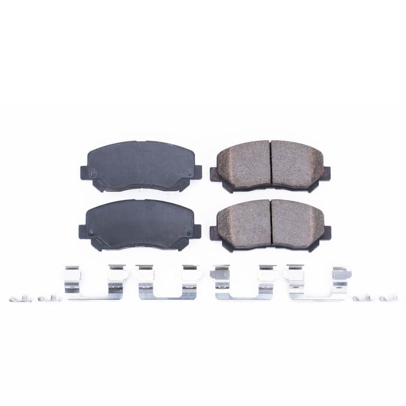 PowerStop — PowerStop - Z17 Low-Dust Ceramic Brake Pads with Hardware